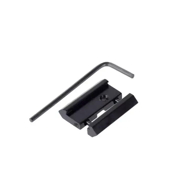 Adaptateur rail 11-20mm dovetail vers Picatinny - Monture universelle pour viseurs et accessoires de chasse