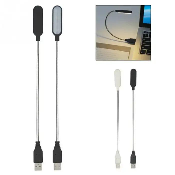 Lampe de lecture USB Portable de voyage, Mini lampe de livre Led, veilleuses alimentées par ordinate