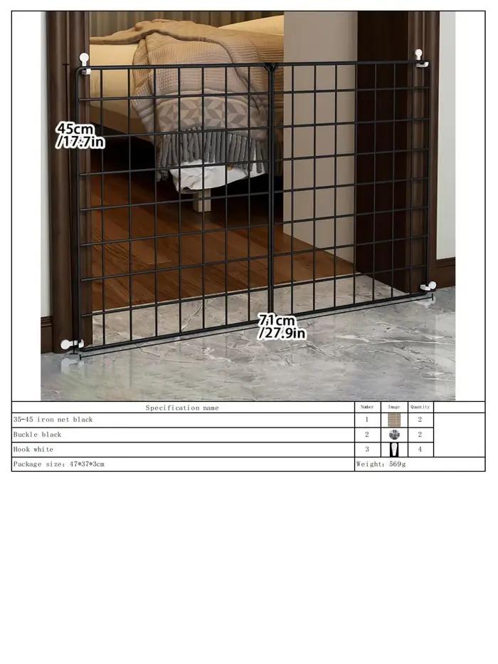 Type de clôture pour chien, clôture intérieure pour animaux de compagnie, Teddy Bichon Corgi Chihuah