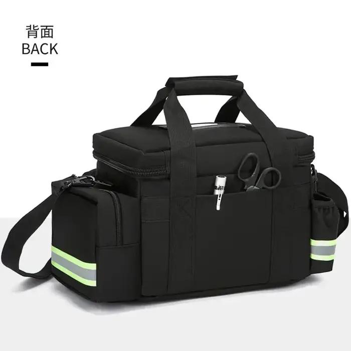 Trousse de premiers secours en tissu Oxford 1200D, trousse médicale d'urgence, service communautaire, médecin, sac médical de sauvetage multifonctionnel