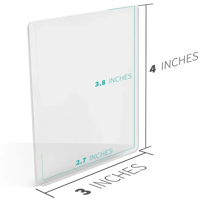 Porte-cartes en plastique dur PVC, porte-cartes de jeu, dessus de jouet pour protecteurs, rangement