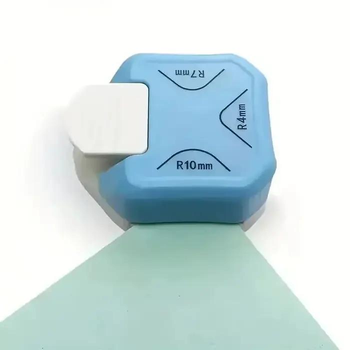 Kit d'outils de découpe de papier 3-en-1 : arrondisseur de coins, embosseur de coins et découpeur de cartes photo et de cartes de visite DIY