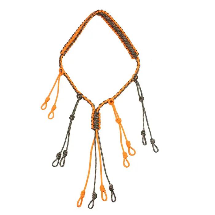 Lanière corde pour sifflets appel canard - Accessoire chasseur pour décrocher et organiser vos leurres