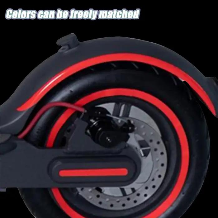 1 ensemble d'autocollants réfléchissants pour roues, bande réfléchissante pour pneus, pour XIAOMI M3
