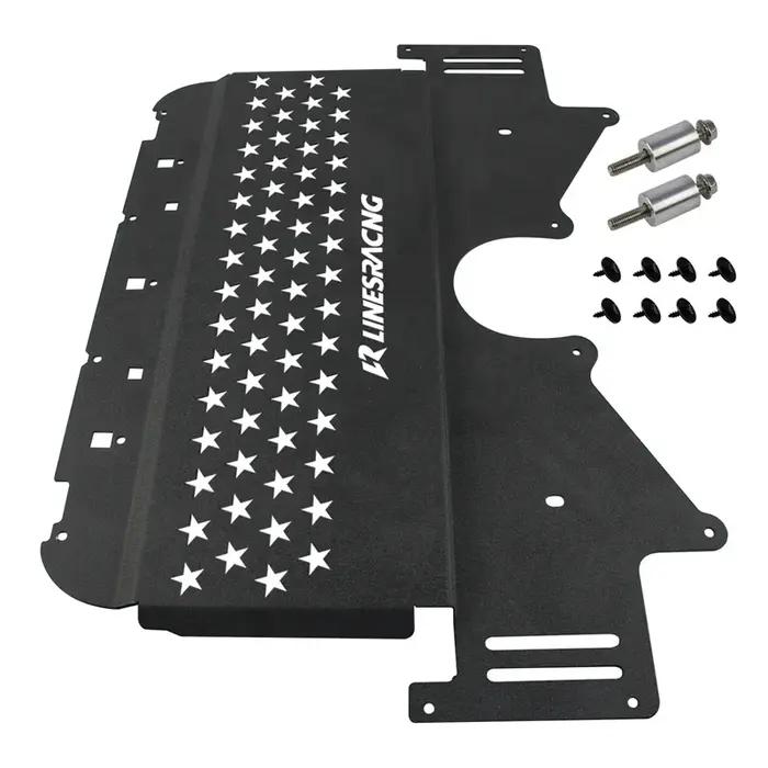 Plaque antidérapante de refroidisseur d'huile LR, pour BMW G80 G82 M3 M4 G87 M2 2021 – 2024 S58, moteur alimenté série G, aluminium argent/noir