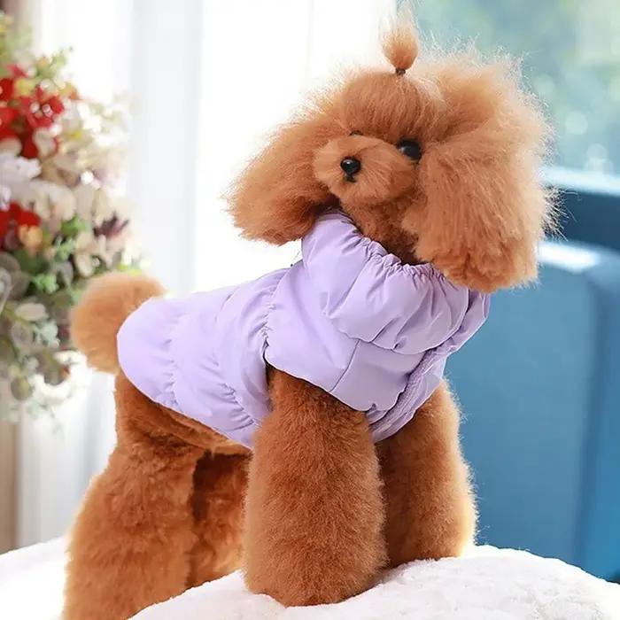 Vêtements pour chiens avec bretelles chaudes