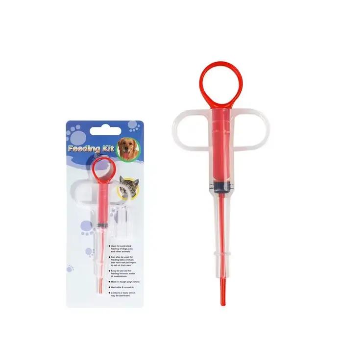 Distributeur de Médicaments pour Animaux de Compagnie en Silicone Bubber Pointes Interchangeables pour Chiens et Chats Occasions Spéciales