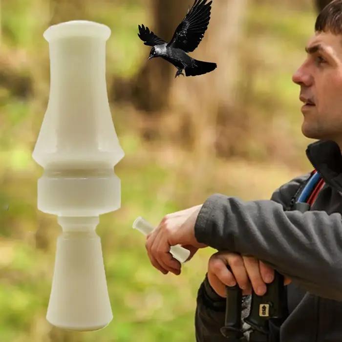 Appelant corbeau manuel chasse - Sifflet portable pour attirer les corvidés avec des sons réalistes