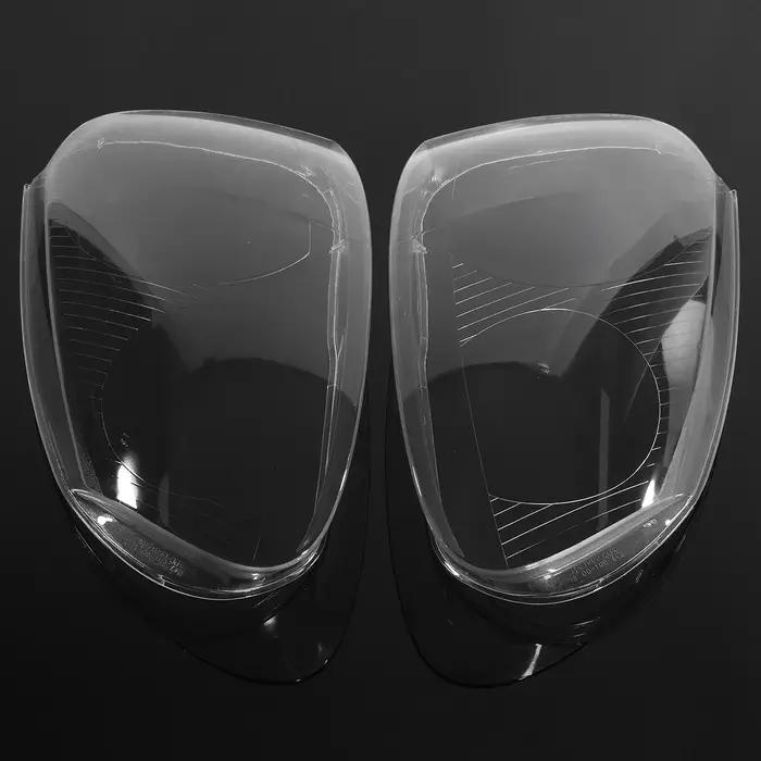 Paire de phares avant, coque d'objectif, couvercle de lampe, abat-jour Transparent pour Volkswagen G