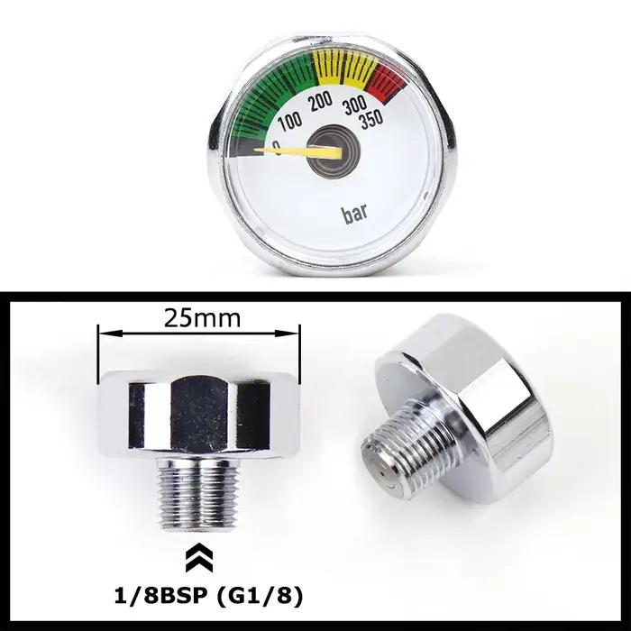 Manomètre de manomètre de mini manomètre d'air | Filetage 1/8BSP(G1/8) 1/8NPT M10 M8 | 30PSI 300