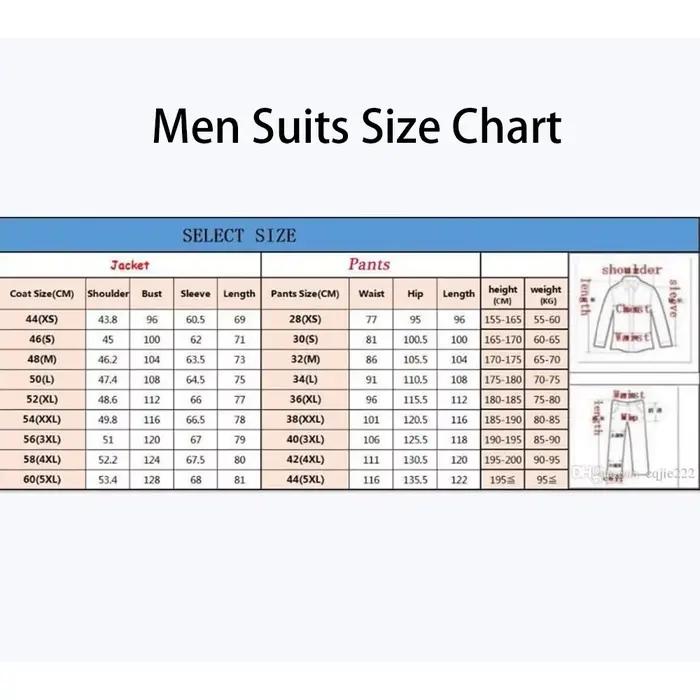 Classique populaire ample mode hommes costumes 2 pièces veste pantalon Double boutonnage classique h