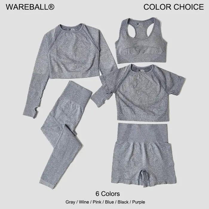 WAREBALL sans couture femmes pantalons de Yoga vêtements d'entraînement vêtements de sport Fitness à