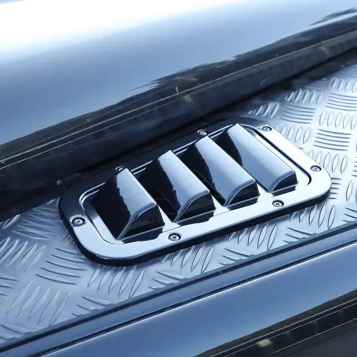 1 paire de capot de moteur avant de voiture, évents de capot, revêtement d'habillage de sortie d'air