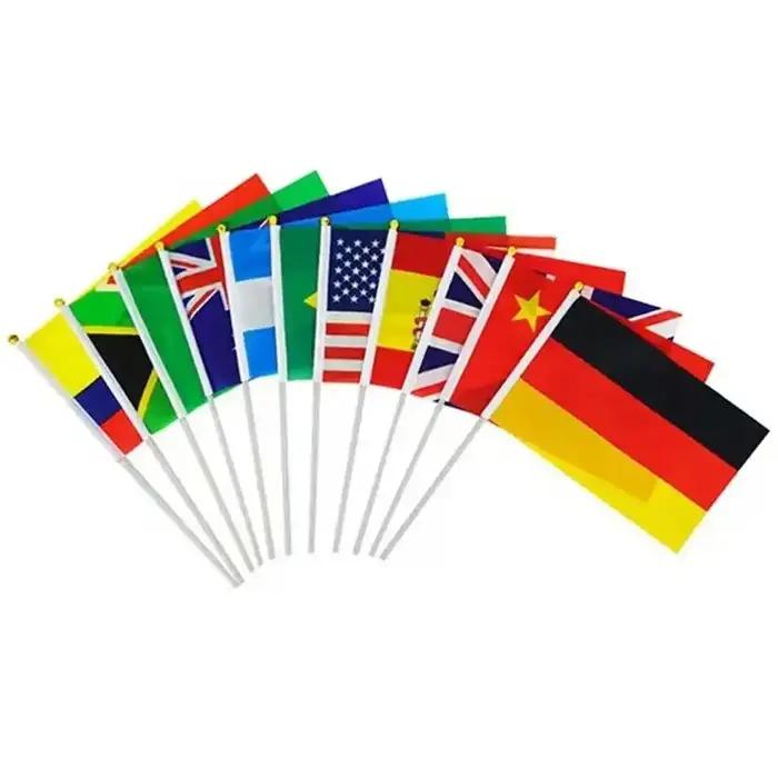 Drapeaux du monde entier peints à la bombe pour Pologne Allemagne et autres pays support photo studio fonds de décoration occaions spéciales