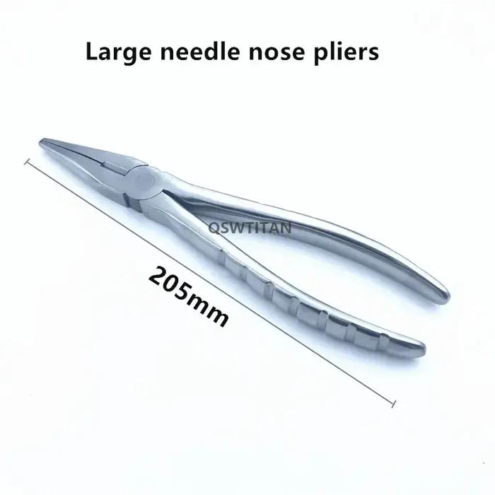Pince Antarctique Plate avec Mâchoires Dentelées