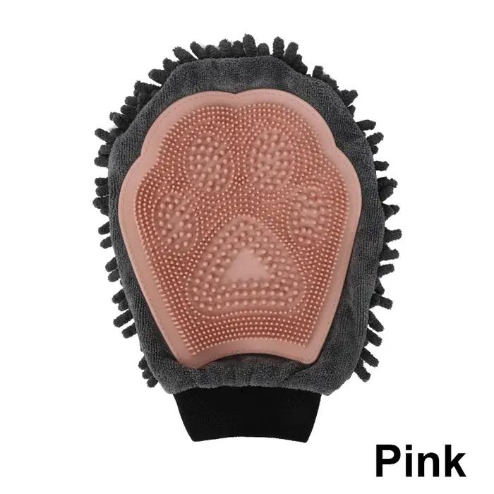 1PC Gants de toilettage pour animaux de compagnie