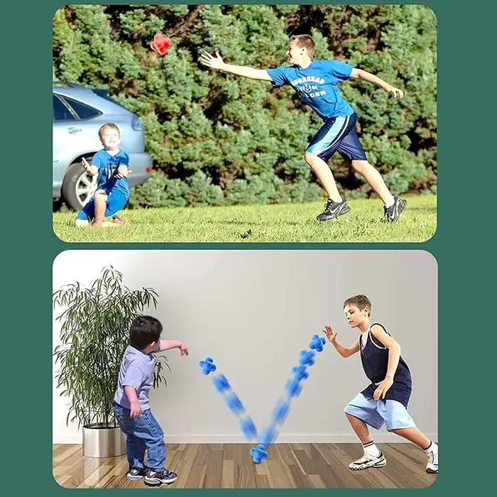 Ballon de réaction hexagonal pour l'entraînement d'agilité, idéal pour le basketball, le football, la coordination et les réflexes des adultes, parfait pour l'entraînement sportif et la remise en form