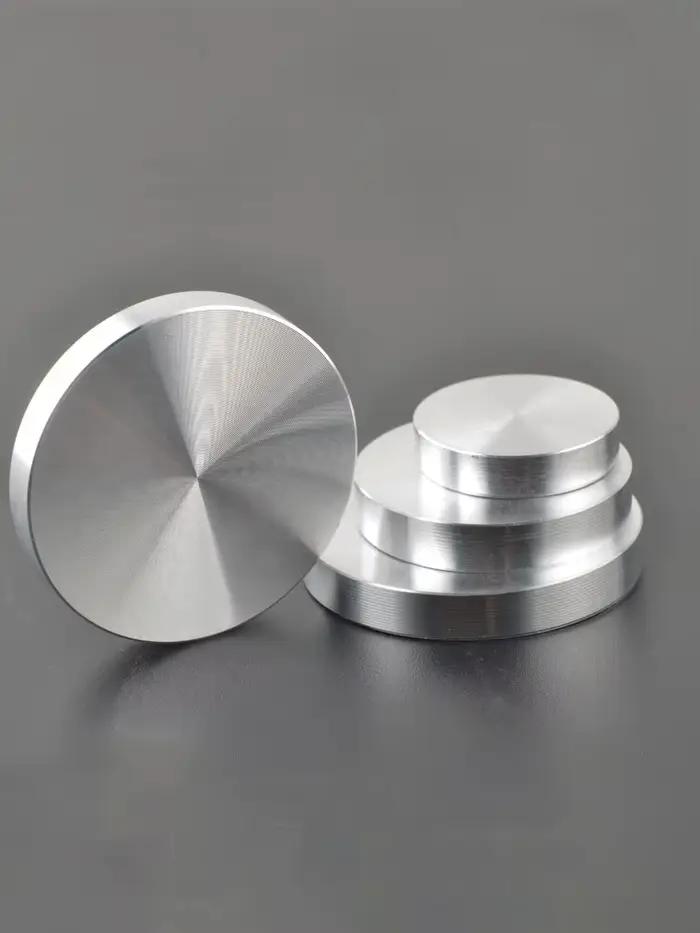 Adaptateur de Dessus de Table en Aluminium, Disque de Nuit Circulaire en Métal, Adapté aux Tables Ba