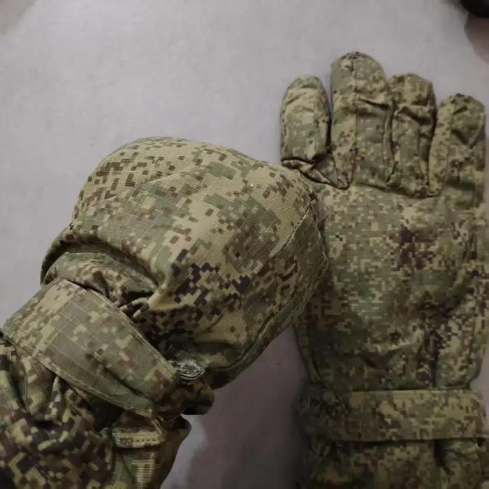 Gants tactiques camouflage russe EMR08/11 réglementaires hiver protection froid chasse militaire