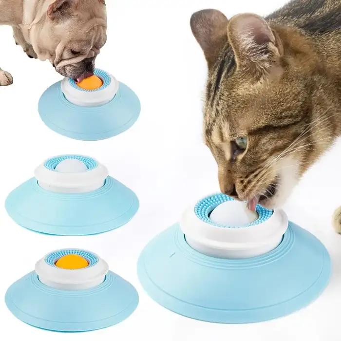 Bol à lécher pour chien, tapis à lécher pour animaux de compagnie, plaque à lécher interactive antidérapante pour chiens et chats, nourriture lente pour chiens