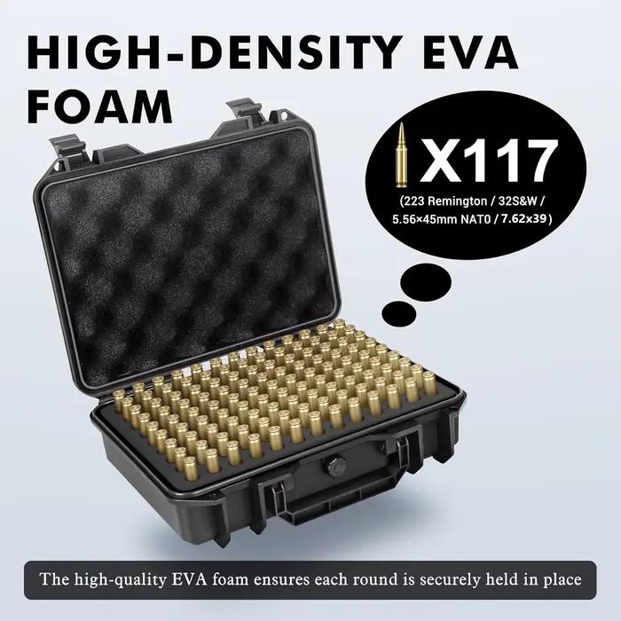 7.62x39 5.56mm 223 boîte à munitions boîtier de balle 117/99 tours support