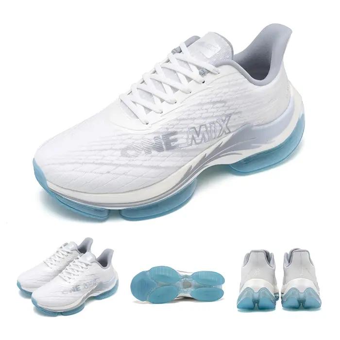 ONEMIX 2025 nouvelle Marathon hommes respirant antidérapant absorbant les chocs paire chaussures femmes saut Rrope baske