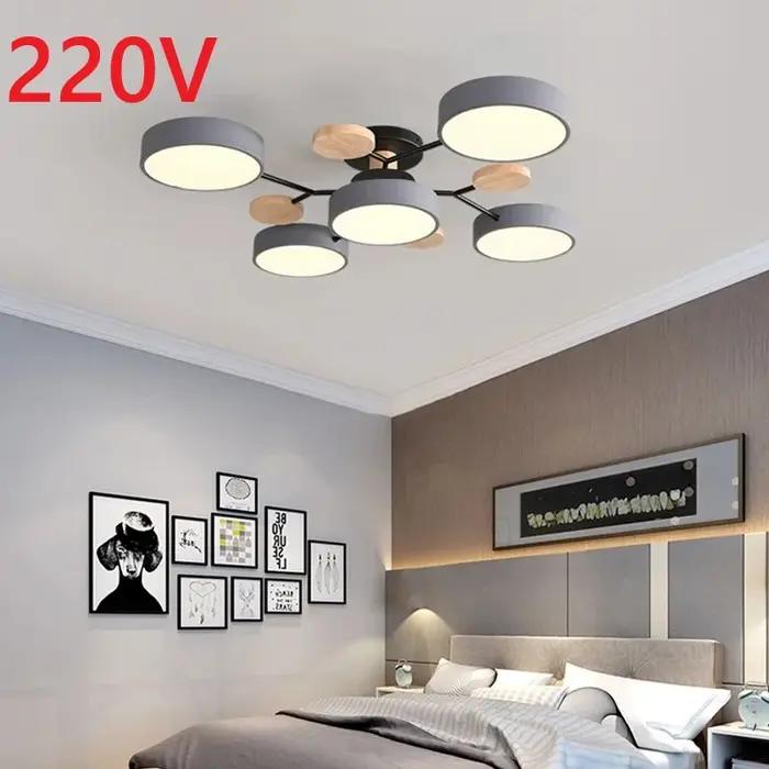 Plafonnier LED de 3 Couleurs Différentes, Luminaire Décoratif d'Nik, Idéal pour un Salon, une Chambr