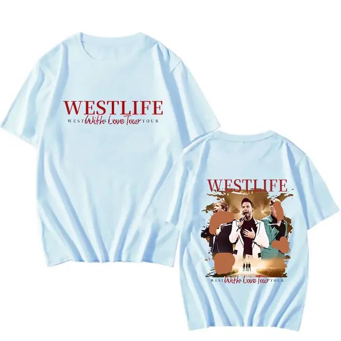 West Life-T-Shirt à Manches Courtes pour Homme