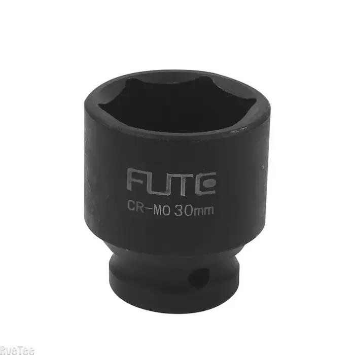 1/2 "pilote cr-v alliage haute qualité 6 points douille épaississement Hex clé à chocs courte tête d