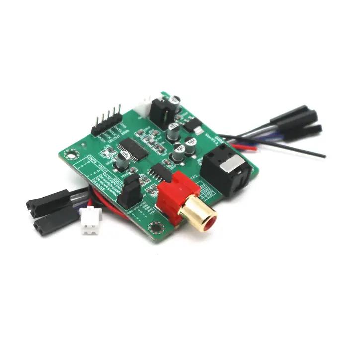 Module récepteur Coaxial à Fiber DIR9001, SPDIF vers I2S, taux d'échantillonnage 24 bits 96Khz, dédi