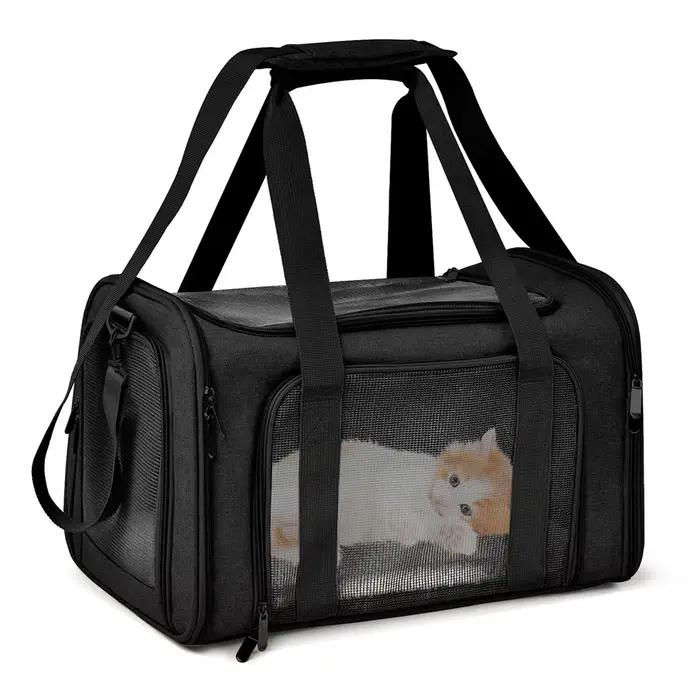 Sac de Transport pour chiens, sac à dos latéral souple, porte-animaux de compagnie, sacs de voyage p