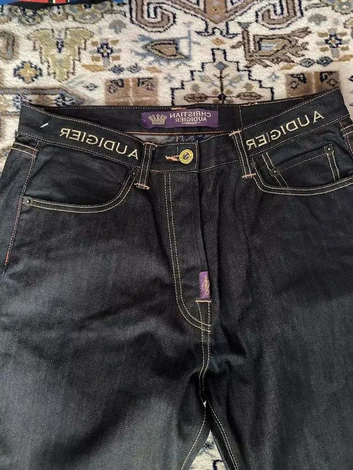 Jeans Harajuku Y2K en denim avec décoration de la Statue de la Liberté pour femmes, style américain, jambes larges, coupe droite, disponible en plusieurs tailles et couleurs, parfait pour les occasions spéciales et tous les jours