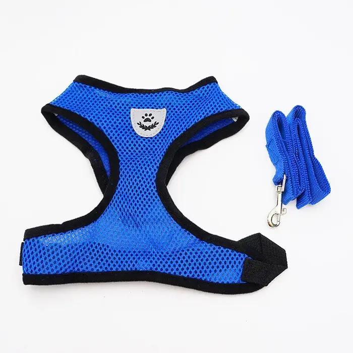 Harnais et laisse pour petit chien et chat en maille respirante, harnais pour chaton, petit chien, chiot, bouledogue français, Chihuahua, carlin