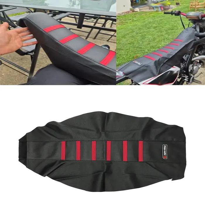 Housse de siège à pince universelle en PVC, souple, extensible, antidérapante, pour Honda, Yamaha, S
