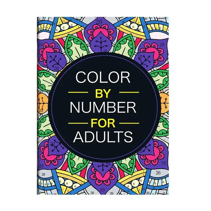 Livre de coloriage numérique, coloriage par numéros, un livre de coloriage avec des combinaisons div
