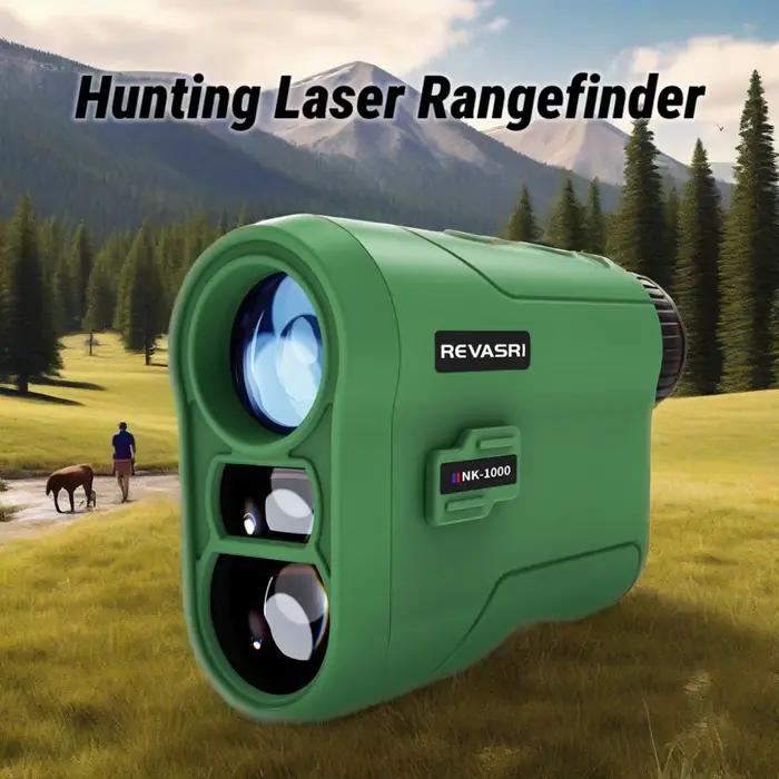 Télémètre de chasse REVASRI - Télémètre 1000M pour la chasse et le golf avec mesures de vitesse, de