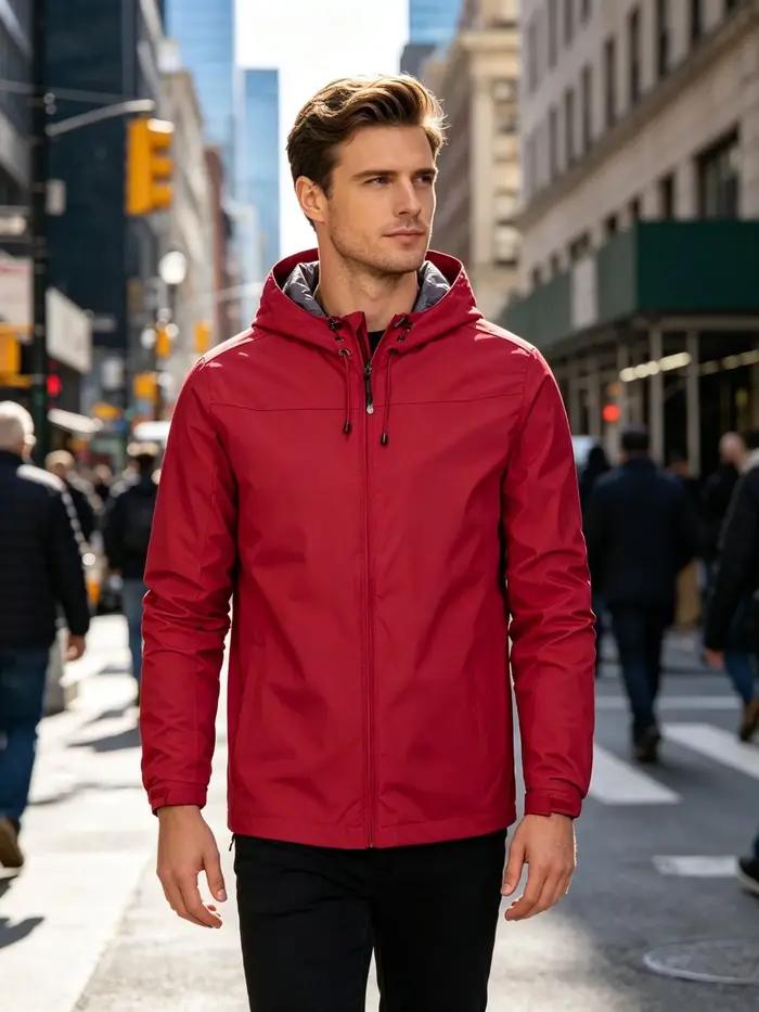 Veste légère pour homme, vêtements de sport d'extérieur, équipement de camping, veste à capuche, ves