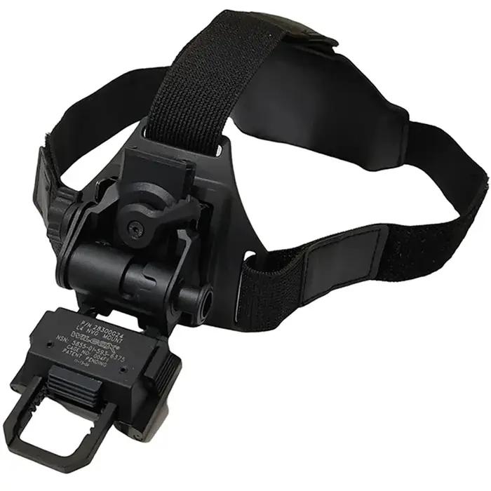 Adaptateur de support de montage de sangle de tête de casque de vision nocturne réglable de chasse tactique pour PVS7 PVS 14 L4G24 NVG Mount NVG10/30