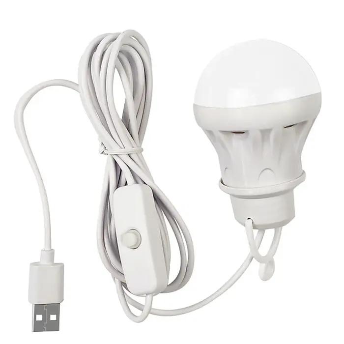 Lanterne Led DC5V, lampe de Camping, ampoule d'urgence Usb, lampe de tente suspendue pour le travail, barbecue, pêche, réparation, équipement de Camping en porte