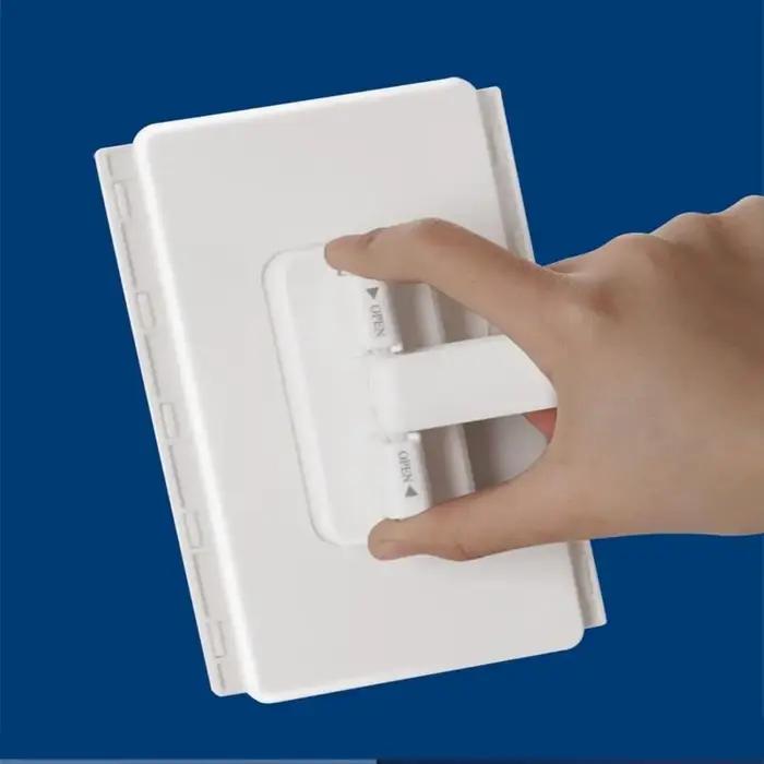 Nouveau avec 3 chiffons réutilisables vadrouille mains libres 360 ° Serre-tête rotative, Clip de vadrouille automatique, élimination de la poussière de vadrouille de serviettes