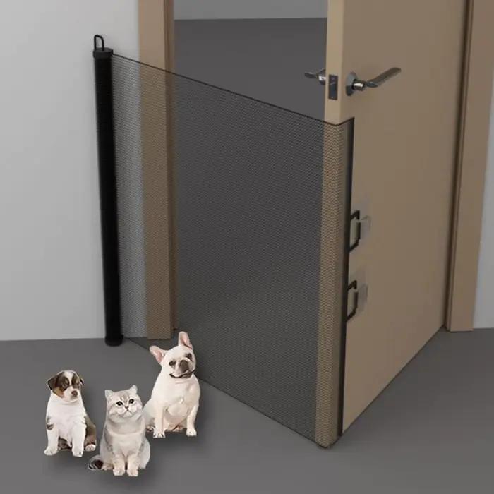 Barrière rétractable pour animaux de compagnie