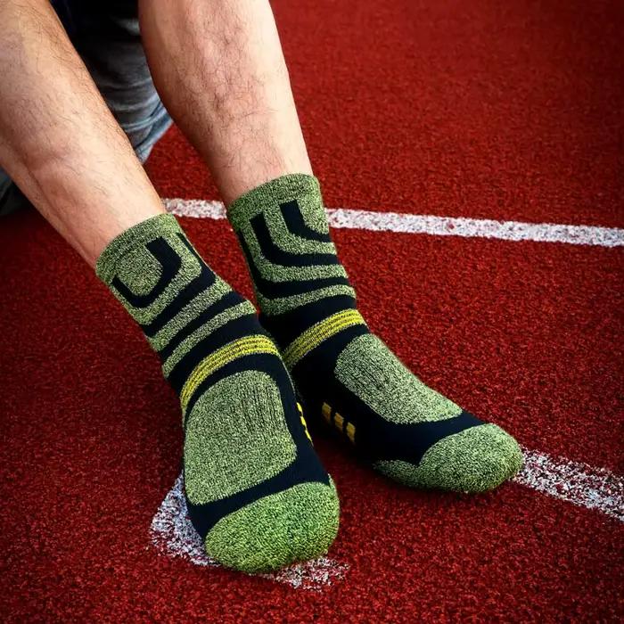 Chaussettes anti-ampoules homme automne hiver sport outdoor randonnée vélo rugby marathon