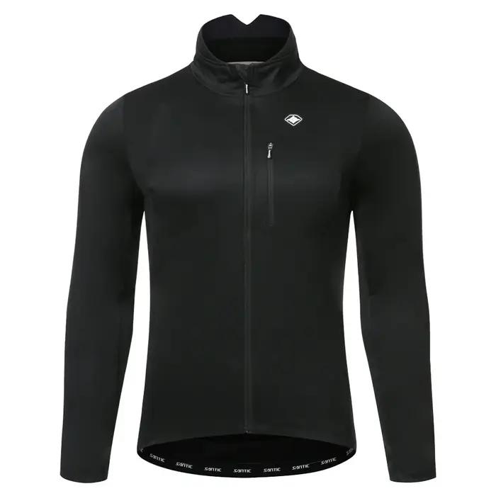 Santic polaire vtt/vélo de route maillot moi hiver vestes de cyclisme coupe-vent thermique chaud équitation hauts à manc
