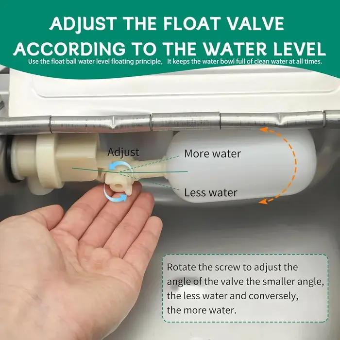 Distributeur d'eau automatique en acier inoxydable pour chiens, bol à boire pour ferme, bétail, cheval, chèvre, mouton