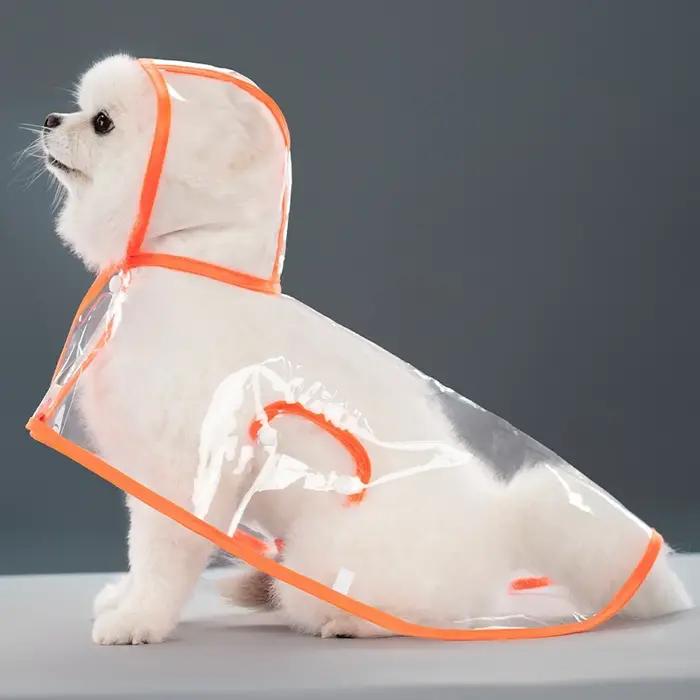 Nouveau imperméable Transparent pour animaux de compagnie
