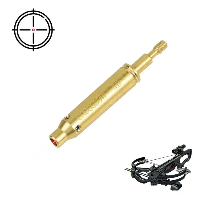 Visée laser rouge tactique de type flèche pour arbalète et arc composé, pour le tir sur cible, la chasse et le tir à l'arc, BoreSighter