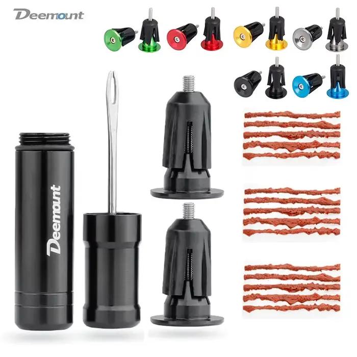 Deemount – ensemble d'outils de réparation de pneus de vélo sans chambre à air, extrémité de barre c