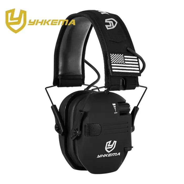 Casque de Protection de sécurité tactique pour Sports de plein air, 23db, Anti-bruit, Impact, Amplif
