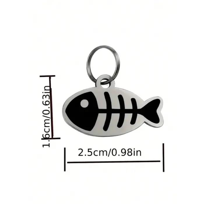 Plaque d'identification personnalisée pour animaux de compagnie avec gravure gratuite