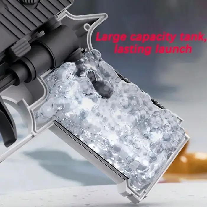 Enfants été Mini désert aigle mécanique à tir continu pistolet à eau petit pistolet en plein air plage piscine jouets tirer pistolets à eau cadeaux